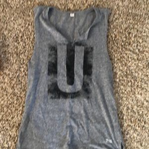 WOMEN’S UNDER ARMOUR GRAY TANK